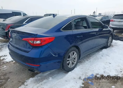 2016 Hyundai Sonata Se из США, поврежденный, VIN 5NPE24AF3GH330500